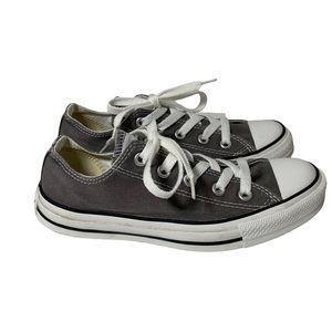 Converse All Star Classic Gray Lace Up Fashion Cap Toe Sneaker Womens Size 6